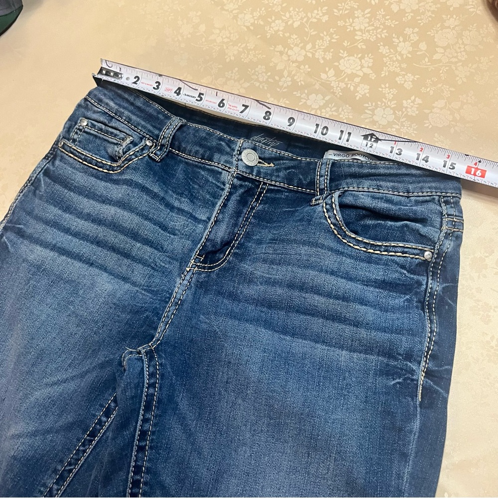 Buckle Daytrip Virgo Denim Jeans Womens 29S Blue Bootcut Mid Rise Stretch Comfy - Picture 3 of 15